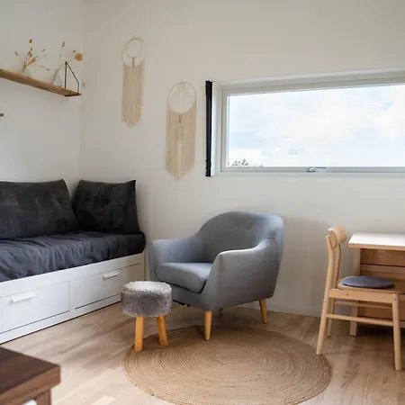 Alpehytte Your Own 30sqm House With Kitchen, Sauna And Loft.